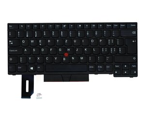 Tastatur - Lenovo - notebook replacement keyboard - with Trackpoint UltraNav - Swiss - black - Bærbart tastatur - til utskifting - Sveitsisk - Svart - 01YP506