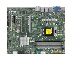 Hovedkort - Supermicro X12SCA-F Hovedkort - Intel W480 - Intel LGA1200 socket - DDR4 RAM - ATX - MBD-X12SCA-F-O