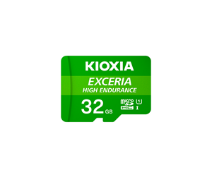 Minnekort - Kioxia EXCERIA High Endurance MicroSD/SD - 100MB/s - 32GB - LMHE1G032GG2