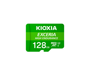 Minnekort - Kioxia EXCERIA High Endurance MicroSD/SD - 100MB/s - 128GB - LMHE1G128GG2