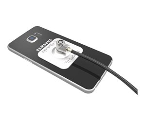 Veggmontering, AV-braketter & AV-møbler - MACLOCKS Universal Tablet Cable Lock 3M Plate No Cable Lock - TBRPLT