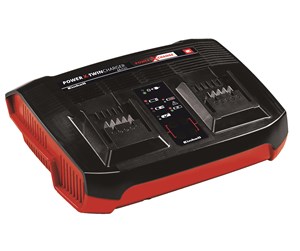 Batterier & Ladere - Einhell Power-X-Twincharger 3 A, Lader - 4512069