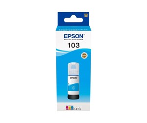 Printertilbehør blekk/toner - Epson 103 - cyan - original - ink refill - Blekkrefill Blå - C13T00S24A10