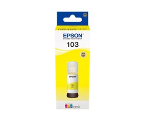 Printertilbehør blekk/toner - Epson 103 - yellow - original - ink refill - Blekkrefill Yellow - C13T00S44A10