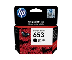 Printertilbehør blekk/toner - HP 653 / 3YM75AE Black Ink - Blekkpatron Svart - 3YM75AE