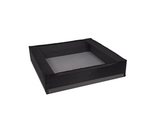 Utendørsleker - Nordic Play Sandbox meshcover 120x120x20 cm black - 210-950