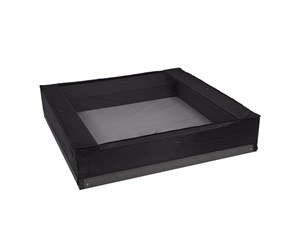 Utendørsleker - Nordic Play Sandbox meshcover 150x150x20 cm black - 210-952