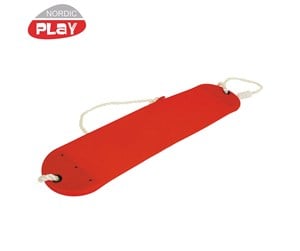 Utendørsleker - Nordic Play Soft swing with rope red - 805-456