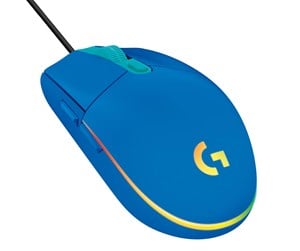 Mus - Logitech G203 LIGHTSYNC - Blue - Gaming mus - Optisk - 6 - Blå med RGB - 910-005798