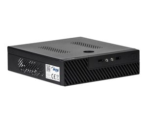 Kabinett - Akyga AK-100-01BK - small form factor - mini ITX - Kabinett - Desktop slimline - Svart - AK-100-01BK