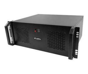 Kabinett - Lanberg - rack-mountable - 4U - ATX - Kabinett - Server (Rack) - Svart - SC01-3504-10B