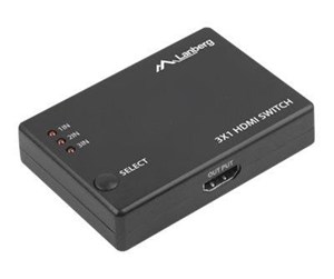 Videosplitter - Lanberg SWV-HDMI-0003 - video/audio switch - 3 ports - SWV-HDMI-0003