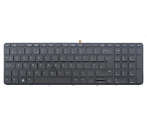 Tastatur - HP DualPoint - Bærbart tastatur - til utskifting - Dansk - 841145-081