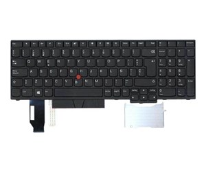 Tastatur - Lenovo Chicony - Bærbart tastatur - til utskifting - Spansk - Svart - 01YP570