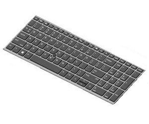 Tastatur - HP Zbook 15u G5/G6 Keyb BL (Nordic) - Bærbart tastatur - til utskifting - Dansk - L17971-DH1