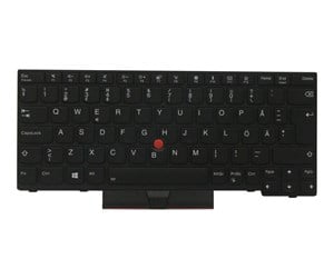 Tastatur - Lenovo Primax - Bærbart tastatur - til utskifting - Svensk - Svart - 01YP225