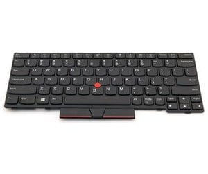 Tastatur - Lenovo Primax - Bærbart tastatur - til utskifting - Amerikansk Engelsk - Svart - 01YP229