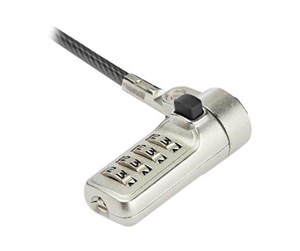 Kabinett tilbehør (kjølepasta mv.) - StarTech.com Laptop Cable Lock - Combination Lock for Wedge Lock Slot security cable lock - LTLOCKNBL