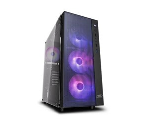 Kabinett - DeepCool MATREXX 55 MESH ADD-RGB 4F - Kabinett - Miditower - Svart - DP-ATX-MATREXX55-MESH-AR-4F