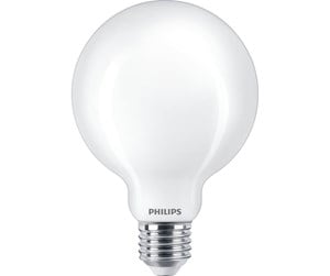 LED-lyspære - Philips LED-lyspære Classic Globe Ø95 7W/827 (60W) Frosted E27 - 929002370801