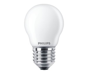 LED-lyspære - Philips LED-lyspære Classic Mini-ball 4,3W/827 (40W) Frosted E27 - 929001345755