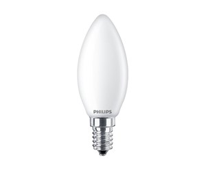 LED-lyspære - Philips LED-lyspære Classic Candle 4,3W/827 (40W) Frosted E14 - 929001345355