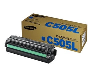 Printertilbehør blekk/toner - HP Samsung SU035A / CLT-C505L High Capacity Cyan Toner - Laser toner Blå - SU035A