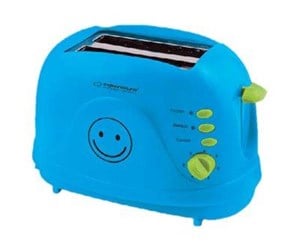 Brødrister - Esperanza Brødrister Toster  Smiley EKT003B (750W kolor niebi - EKT003B