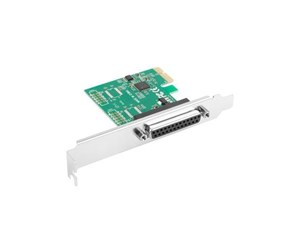 Nettverksadapter - Lanberg PCE-LPT-001 PCI Express X1 Parallel 25-in Interface Low Profile - PCE-LPT-001