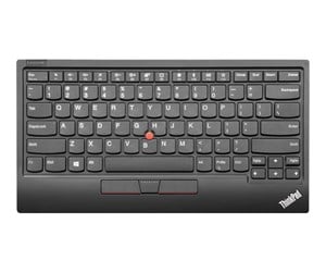 Tastatur - Lenovo ThinkPad TrackPoint Keyboard II - Tastatur - Amerikansk Engelsk - Svart - 4Y40X49521