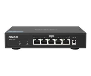 Switch/splitter - QNAP QSW-1105-5T Unmanaged 5-Port 2.5GbE Switch - QSW-1105-5T