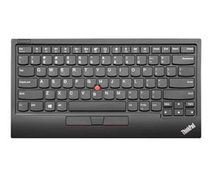 Tastatur - Lenovo ThinkPad TrackPoint Keyboard II - Tastatur - Norsk - Svart - 4Y40X49513