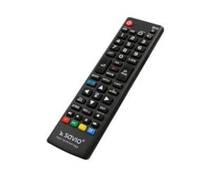 Fjernkontroll - Savio RC-05 universal remote control for LG TV's - black - RC-05