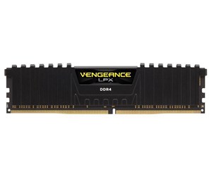 RAM - Corsair Vengeance LPX DDR4-3600 - 16GB - CL18 - Single Channel (1 pcs) - AMD Optimized & Intel XMP - Svart - CMK16GX4M1Z3600C18