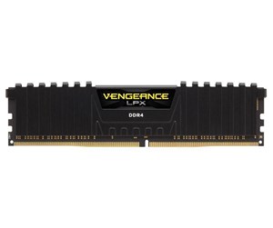 RAM - Corsair Vengeance LPX DDR4-3600 - 8GB - CL18 - Single Channel (1 pcs) - AMD Optimized & Intel XMP - Svart - CMK8GX4M1Z3600C18