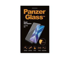 Mobil - Beskyttelsesglass - PanzerGlass Huawei Honor 9X Case Friendly - Black - PANZER5356