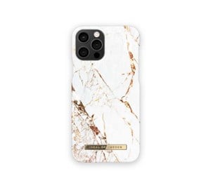 Mobil - Deksel og etui - iDeal of Sweden Apple iPhone 12 / 12 Pro IDEAL Fashion Case - Carrara Gold - IDFCA16-I2061-46