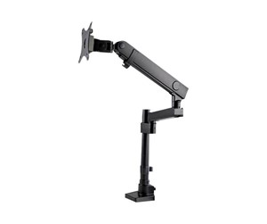 Skjermholder - StarTech.com Desk Mount Monitor Arm with 2x USB 3.0 ports - Full Motion Single Monitor Pole Mount up to 34" VESA Display - C-Clamp/Grommet - desk mount - ARMPIVOT2USB3