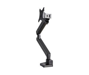 Skjermholder - StarTech.com Desk Mount Monitor Arm with 2x USB 3.0 ports - Slim Full Motion Single Monitor VESA Mount up to 34" Display - C-Clamp/Grommet - desk mount (Slim Full-motion) - ARMSLIM2USB3