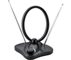 Antenne - Sinox  One Digital Indoor Radio & TV Antenna. Black - SOV710