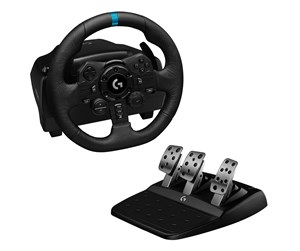 Spill - Tilbehør - Logitech G923 TRUEFORCE Racing Wheel & Pedals - PS5/PS4 & PC - Steering wheel & Pedal set - Sony PlayStation 4 - 941-000149