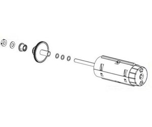 Printertilbehør - Zebra KIT RIBBON TAKE UP SPINDLE     CPNT - P1058930-046