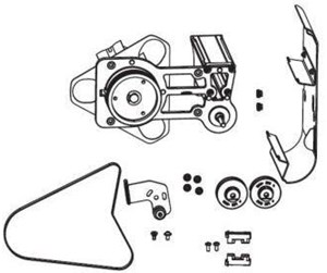 Printertilbehør - Zebra KIT MEDIA REWIND UPGRADE ZT620 - P1083320-085