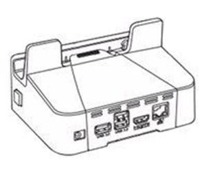 Dokkingstasjon - Zebra Rugged Communication and Charge Cradle - CRD-ET5X-1SCOM2R