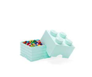 Barnerom - LEGO Oppbevaring 4, aqua - 40031742