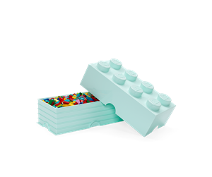 Barnerom - LEGO Oppbevaring 8, aqua - 40041742