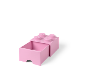 Barnerom - LEGO Brick Drawer 4, rosa - 40051738