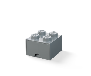 Barnerom - LEGO Brick Drawer 8, mørke grå - 40051754