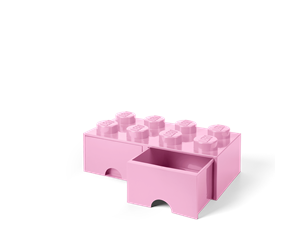 Barnerom - LEGO Brick Drawer 8, rosa - 40061738