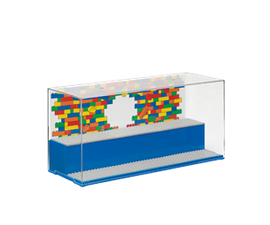 Barnerom - LEGO Displaybox, Blå - 40700002